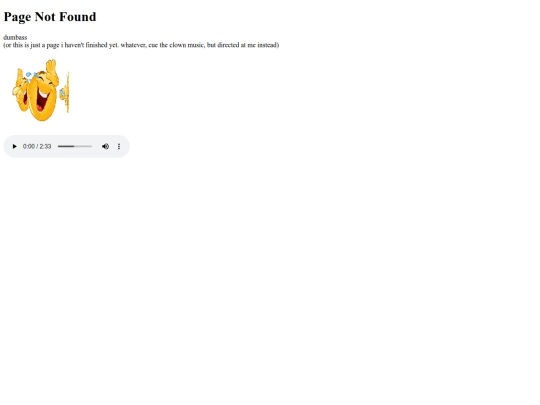 not_found screenshot