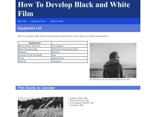 equipment screenshot