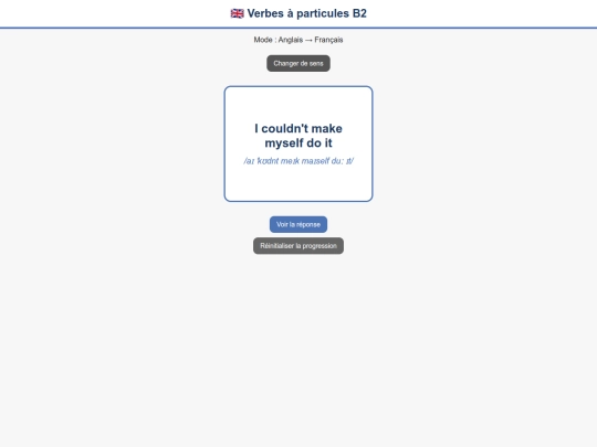 Flashcard/Anglais_B2/Anglais_Francais_B2_Verbes_particules screenshot