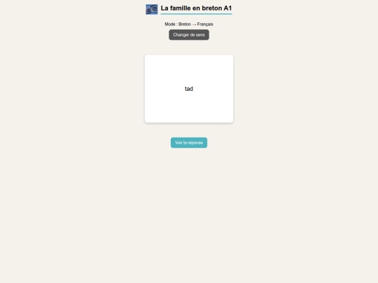 Flashcard/Breton_A1/Breton_Francais_Famille_A1 screenshot