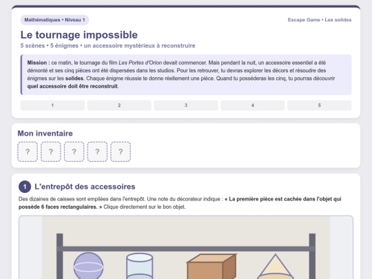 Mathematiques/Mathematiques_N1/Geometrie_Solides_Escape_game screenshot