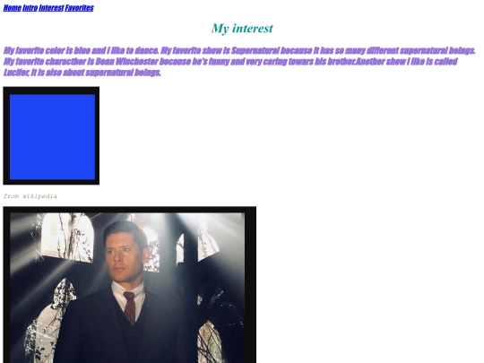 interest screenshot