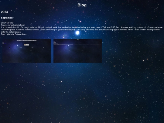 blog screenshot