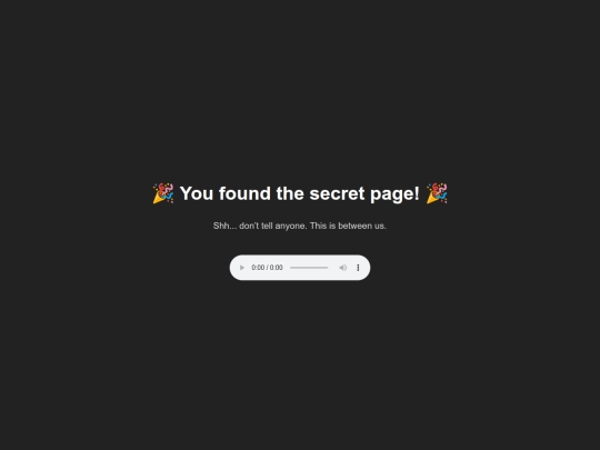 secret screenshot