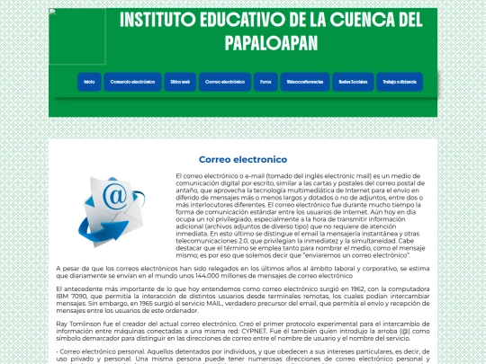 correo screenshot