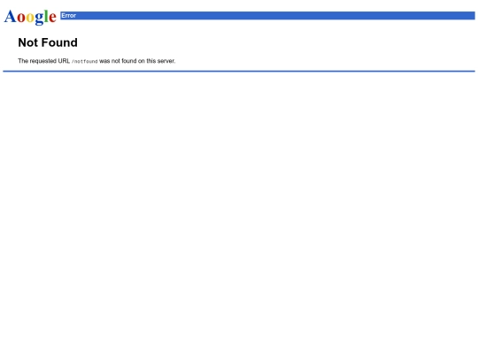 not_found screenshot