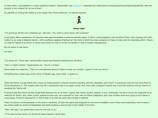 library/fanfiction/bedsharing screenshot
