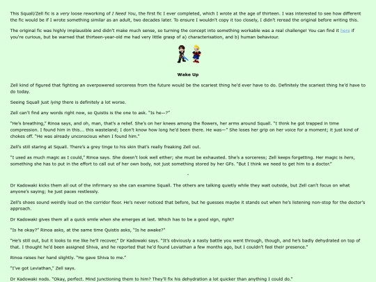 library/fanfiction/wakeup screenshot
