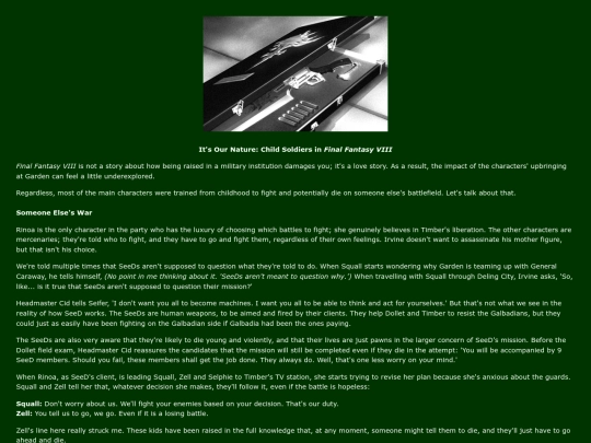training/childsoldiers screenshot