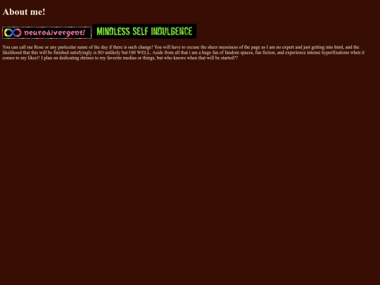 about me/aboutme screenshot