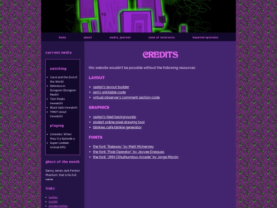 credits screenshot