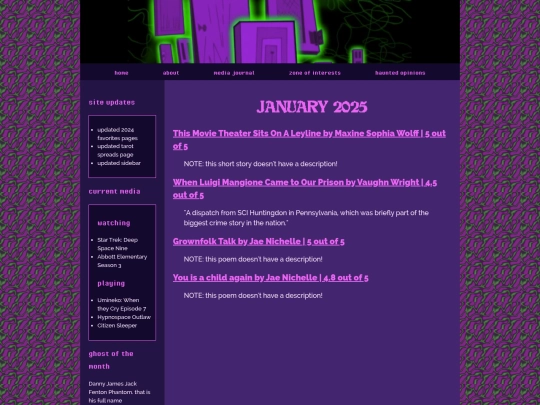 journal/reading/january25 screenshot