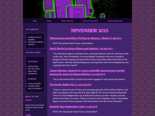 journal/reading/november25 screenshot