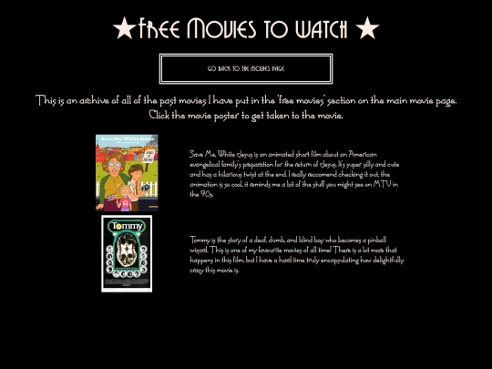 freemovielist screenshot