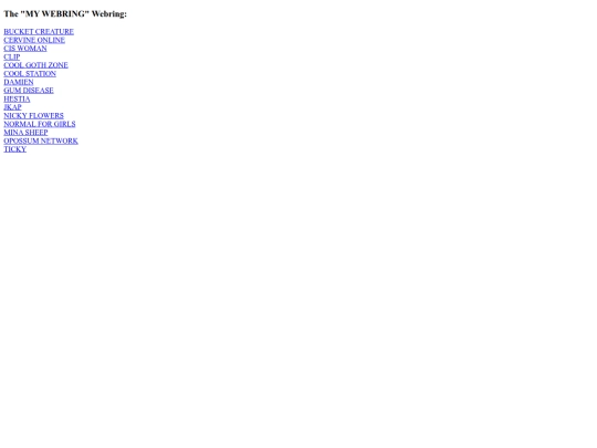 WEBRING screenshot