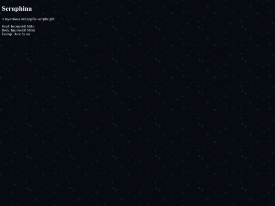 dolls/seraphina screenshot