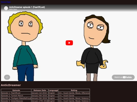 MediaZapper/AnticDreamer screenshot