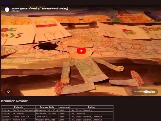 MediaZapper/BrumlerGevaar screenshot