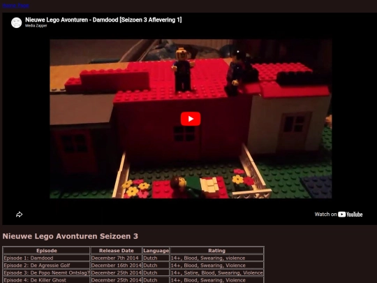 NieuweLegoAvonturen/Seizoen3 screenshot