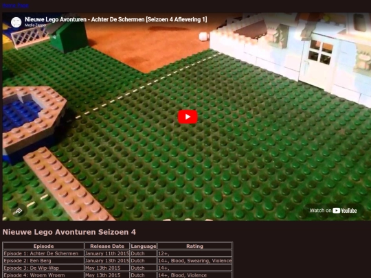 NieuweLegoAvonturen/Seizoen4 screenshot