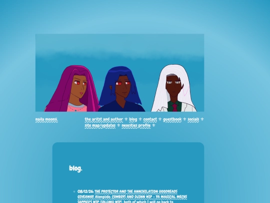 blog screenshot