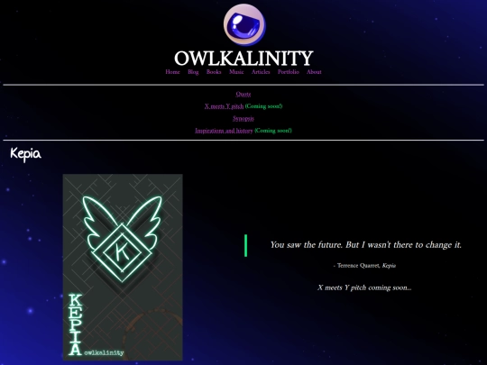 books/kepia screenshot