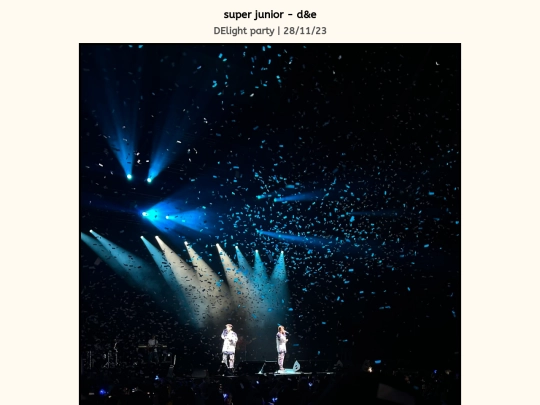 concerts/de screenshot