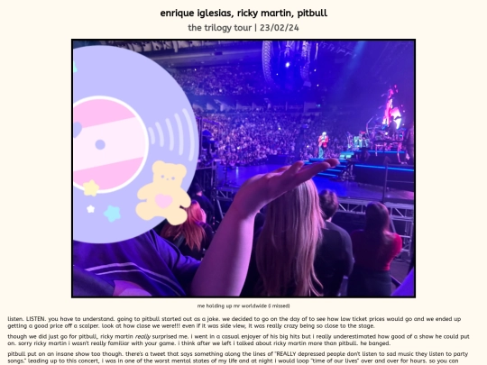 concerts/pitbull screenshot