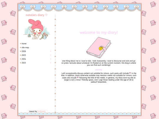diary screenshot