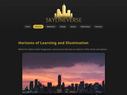 horizons screenshot