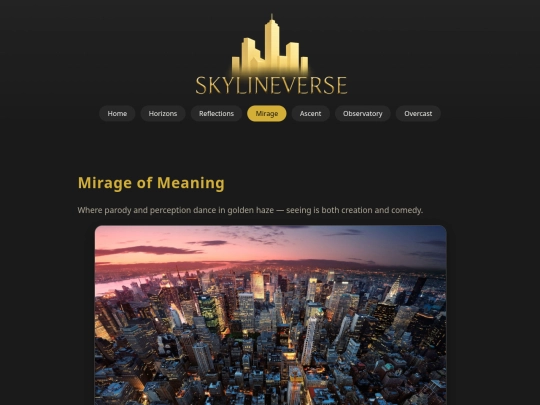 mirage screenshot