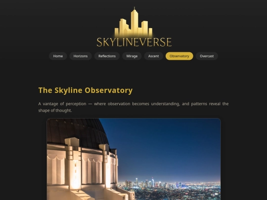 observatory screenshot