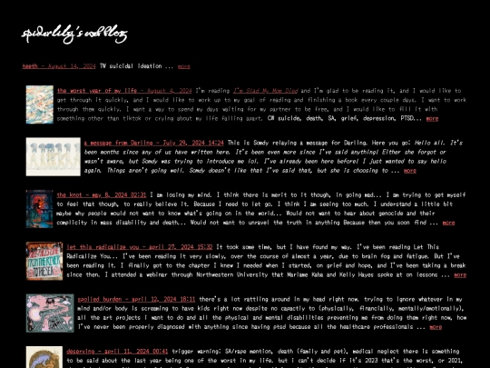 blog screenshot