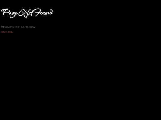not_found screenshot