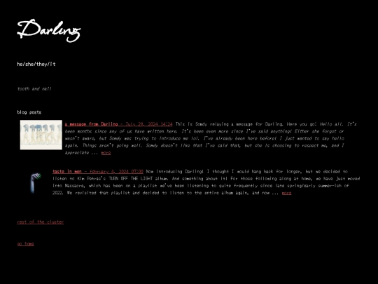 profiles/darling screenshot