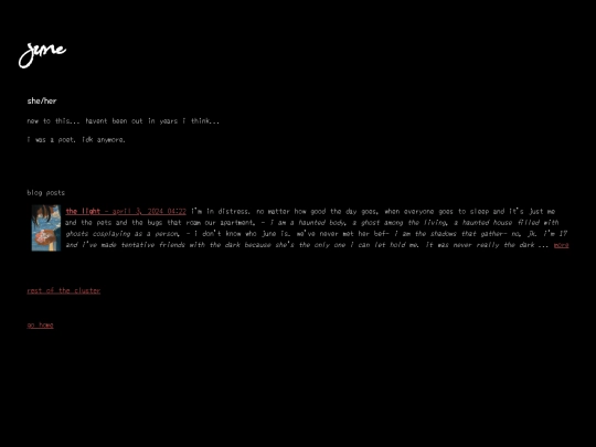 profiles/june screenshot