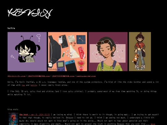 profiles/kevin screenshot