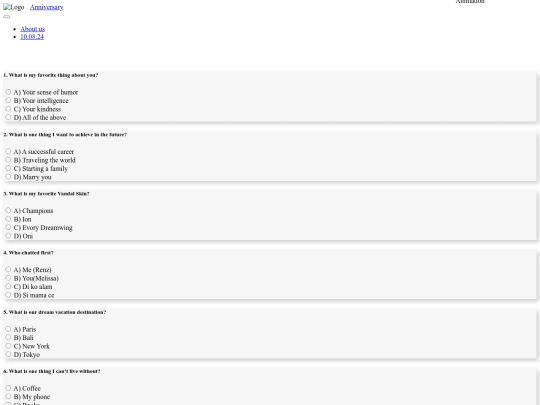 quiz screenshot