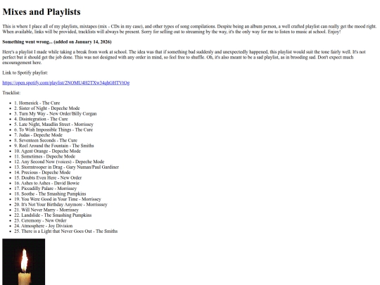 mixes screenshot