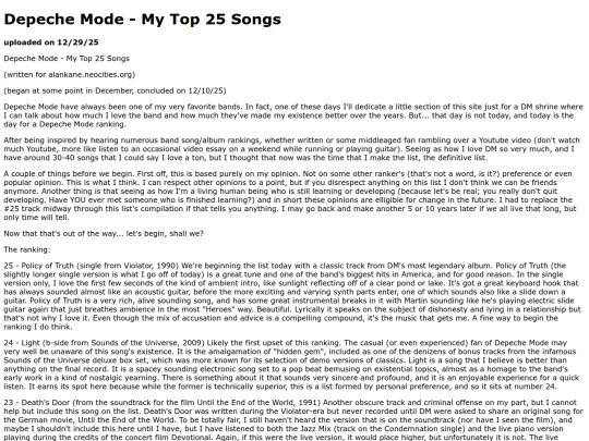 top25dmsongs screenshot
