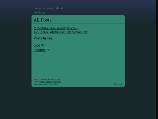 blog/info/all_posts screenshot