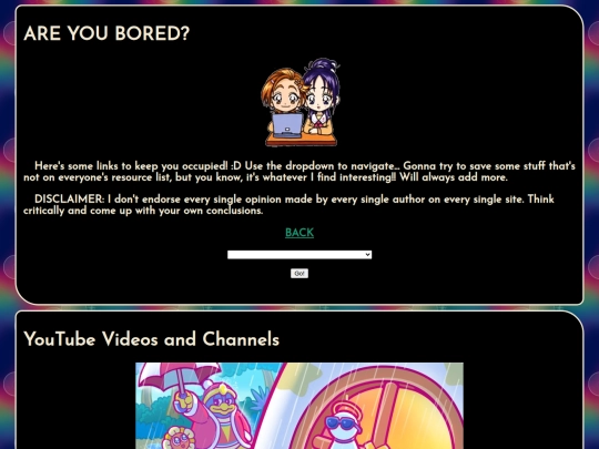 bookmarks screenshot