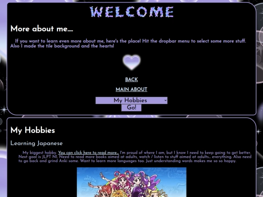 hobbiesChara screenshot