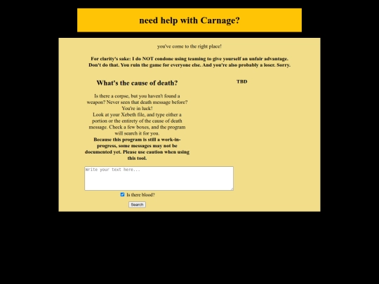 carnage-helper screenshot