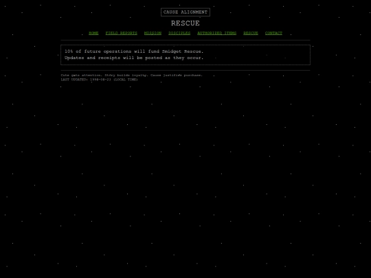 rescue screenshot