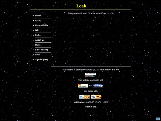 leak screenshot