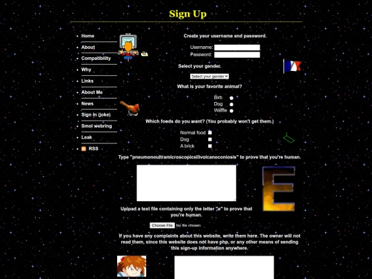login screenshot