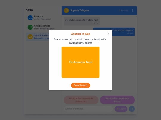 Telegram screenshot