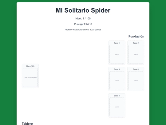 solitario screenshot
