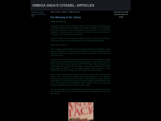 Articles/blessing-of-the-library screenshot